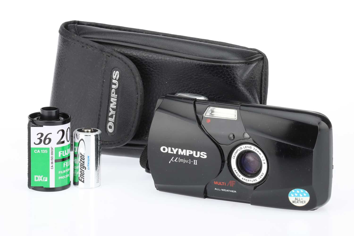 Lot 190 - An Olympus mju-II Ultra Compact 35mm Camera