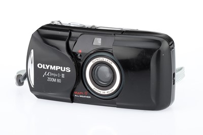 Lot 192 - An Olympus mju-II Zoom 80 Ultra Compact 35mm Camera