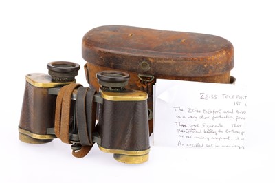 Lot 776 - Carl Zeiss Jena Telefort 12x Binoculars