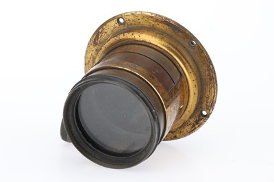 Lot 375 - A J. H. Dallmeyer Rack & Pinion Brass Camera Lens
