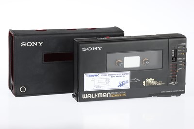 Lot 438 - A Sony WM-D6C Stereo Cassette Pilot System Recorder