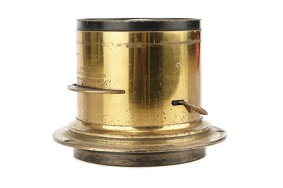 Lot 462 - A Ross Doublet 12x10" Rotary Waterhouse Stop Brass Lens