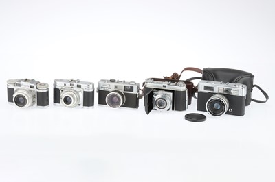 Lot 112 - A Mixed Selection of 35mm Cameras