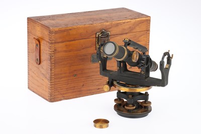 Lot 754 - Unusual Small American Surveyors Level