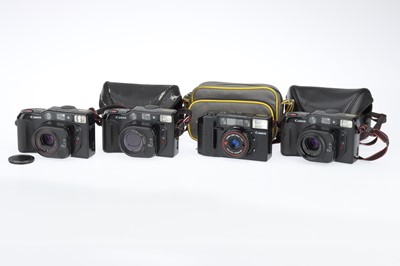Lot 159 - Four Canon 35mm Compact Cameras