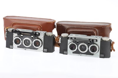 Lot 101 - Two Stereo Realist Stereo 35mm Rangefinder Cameras