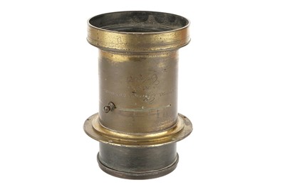 Lot 464 - A Ross No.3 Cabinet Brass Lens