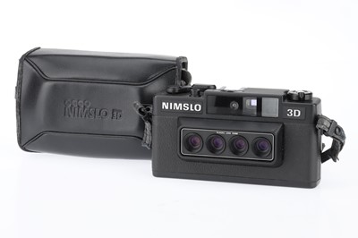 Lot 103 - A Nimslo 3D 35mm Lenticular Viewfinder Camera