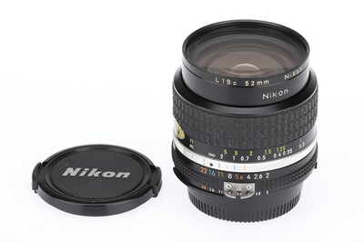 Lot 66 - A Nikon Ais Nikkor f/2 24mm Lens