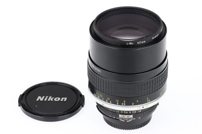 Lot 71 - A Nikon Ais Nikkor f/1.8 105mm Lens