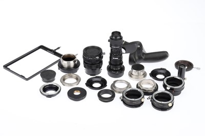 Lot 614 - A Selection of Cine Movie Camera Adapters & Parts