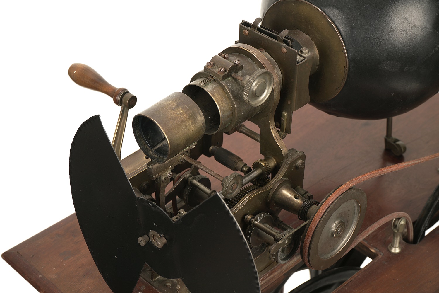 Antique French 35mm cranck film projector J.L. Rodolphe 1900s Antique French 35mm cranck film projector J.L. Rodolphe 1900s