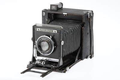 Lot 242 - A Folmer-Graflex Speed Graphic Anniversary Press Camera