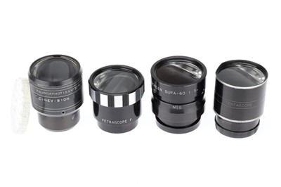 Lot 650 - Four Anamorphic Projector Lenses