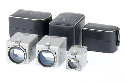 Lot 651 - Three Delrama Anamorphic Lens Adapters