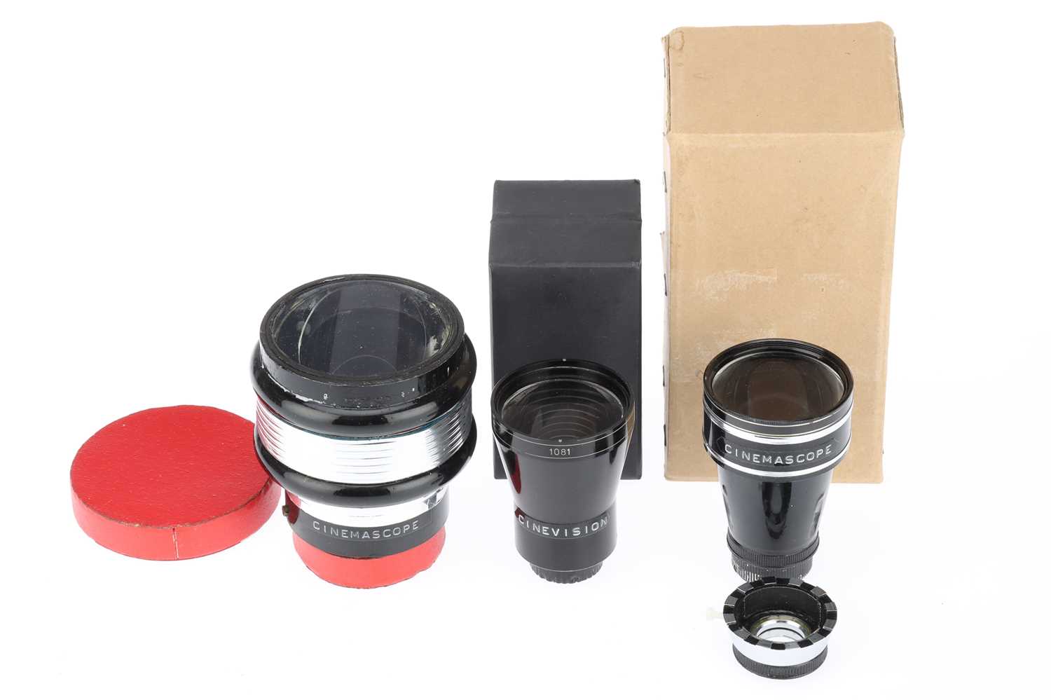 Lot 652 - Three Anamorphic Lenses