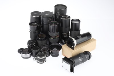 Lot 369 - A Mixed Selection of Camera Zoom Lenses