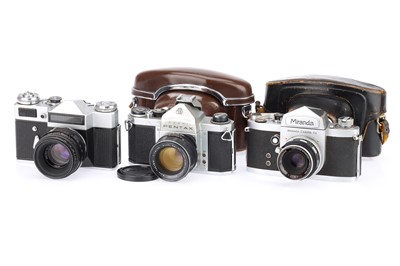 Lot 378 - Three 35mm SLR Cameras