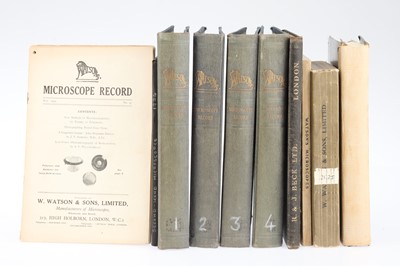 Lot 855 - Microscopes, Collection of Watson Books & Catalogues