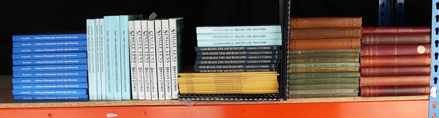 Lot 857 - A Large Collection of Modern Microscope Books