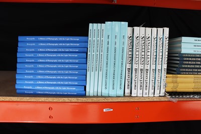 Lot 857 - A Large Collection of Modern Microscope Books