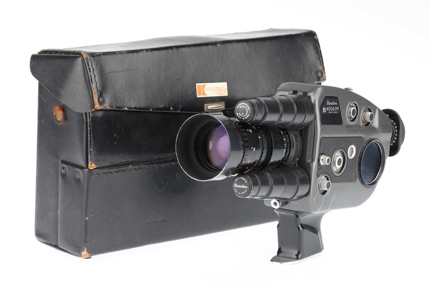 Lot 637 - A Beaulieu 4008 Super 8 Motion Picture Camera