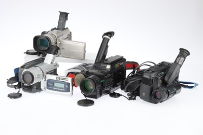 Lot 630 - Four Sony Video Camera Camcorders