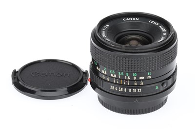 Lot 362 - A Canon FDn f/2.8 28mm SLR Lens