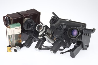 Lot 574 - A Mixed Selection of Super 8 Motion Picture Cameras