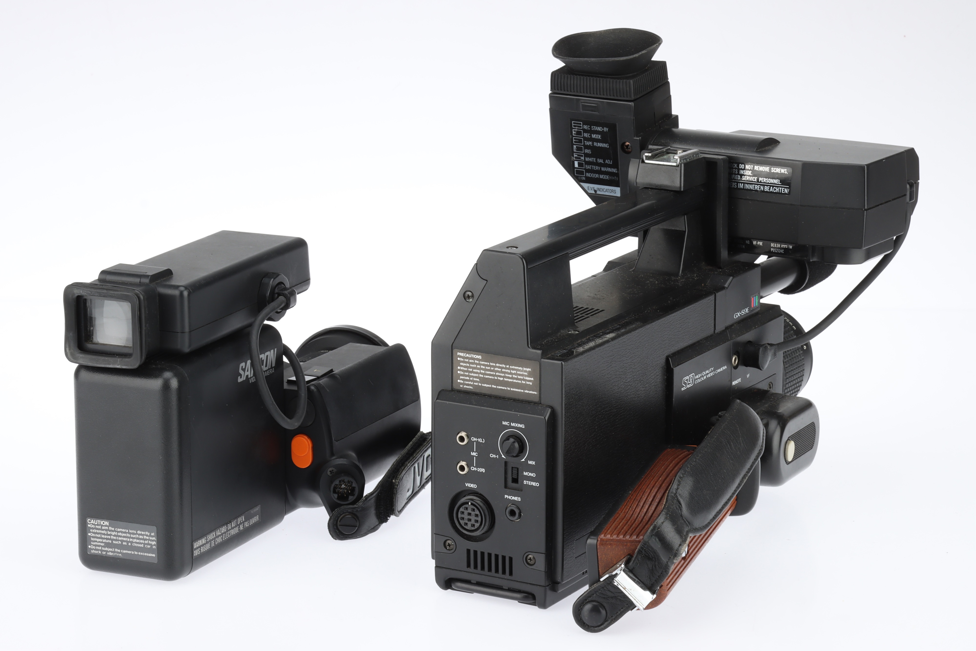 Lot 575 Two JVC Video Camera Units,