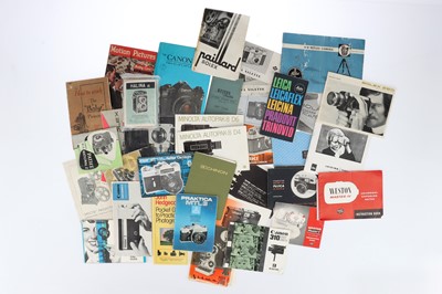 Lot 819 - A Good Selection of Camera Literature