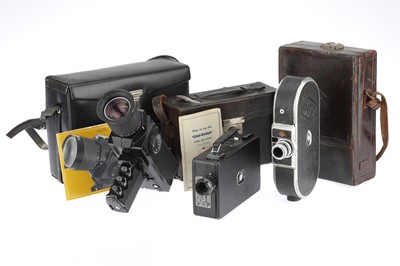 Lot 579 - A Selection of Motion Picture Cameras