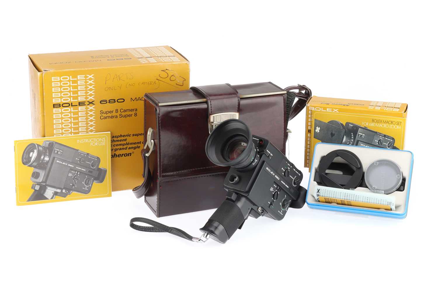 Lot 511 - A Bolex 680 Macro-Zoom Super 8 Motion Picture Camera