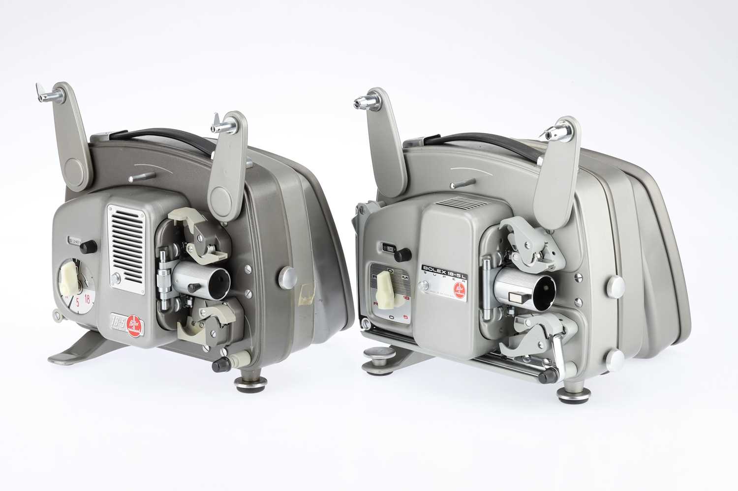 Lot 515 - Two Bolex 8mm Motion Picture Projectors,