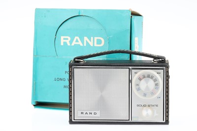 Lot 939 - A Rand Solid State Portable Radio Model L-3110-LW