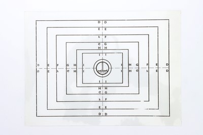 Lot 565 - A Bolex Test Pattern & Framing Chart