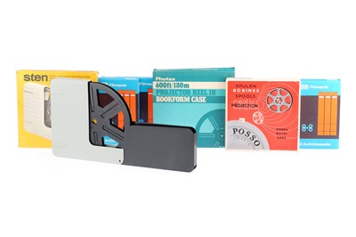 Film Reel Super 8, 600ft / 180m, plastic, grey