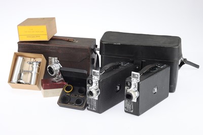 Lot 602 - Two Cine Kodak Motion Picture Cameras