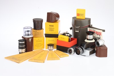 Lot 113 - A Mixed Selection of Kodak & Voigtlander Camera Accessories