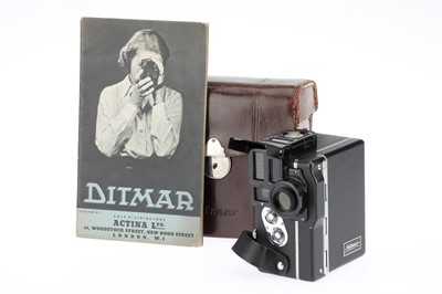 Lot 603 - A Ditmar Photocell Double 8 8mm Motion Picture Camera