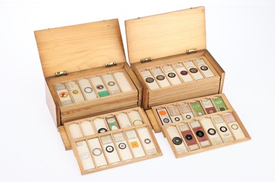 Lot 718 - A Collection of Microscope Slides