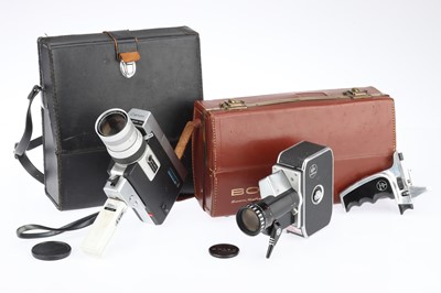 Lot 609 - A Bolex P1 and a Canon Zoom 518 Cine Movie Cameras