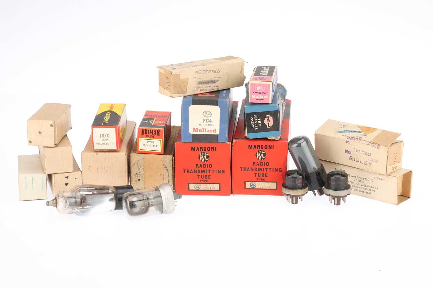 Lot 739 - A Selection of Radio Valves