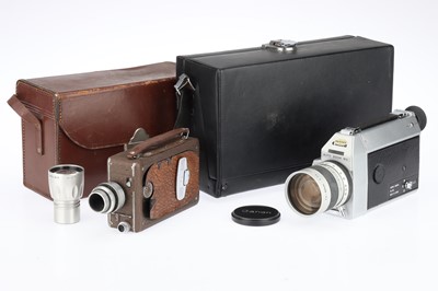 Lot 590 - A Canon Auto Zoom 814 and a Bell & Howell Cine Movie Cameras