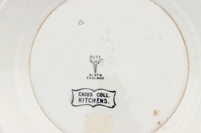 Lot 771 - Unusual Victorian Hospital Plate