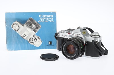 Lot 155 - A Canon AV-1 35mm SLR Camera