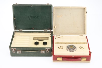 Lot 872 - Two Portable Briefcase Type Radios