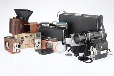 Lot 524 - A Chinon 310 Pacific and Other Cine Movie Cameras