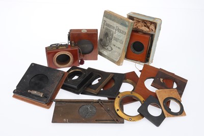 Lot 386 - A Selection of Shutters & Lens Boards