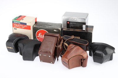 Lot 456 - A Mixed Selection of Camera Cases and Retail Boxes